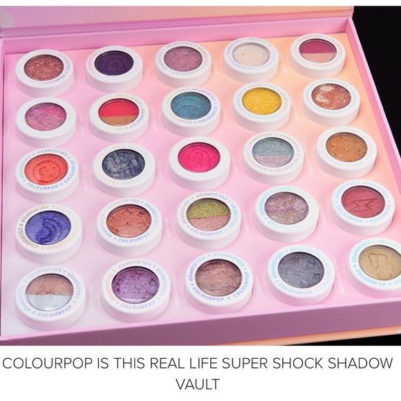 🆕 ‘Is This Real Life’ Super Shock Shadow Vault - Colourpop - LIMITED EDITION - Picture 3 of 7